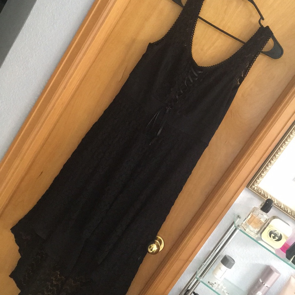 💸2/$20 Sale💸 Black High Low Lace Dress